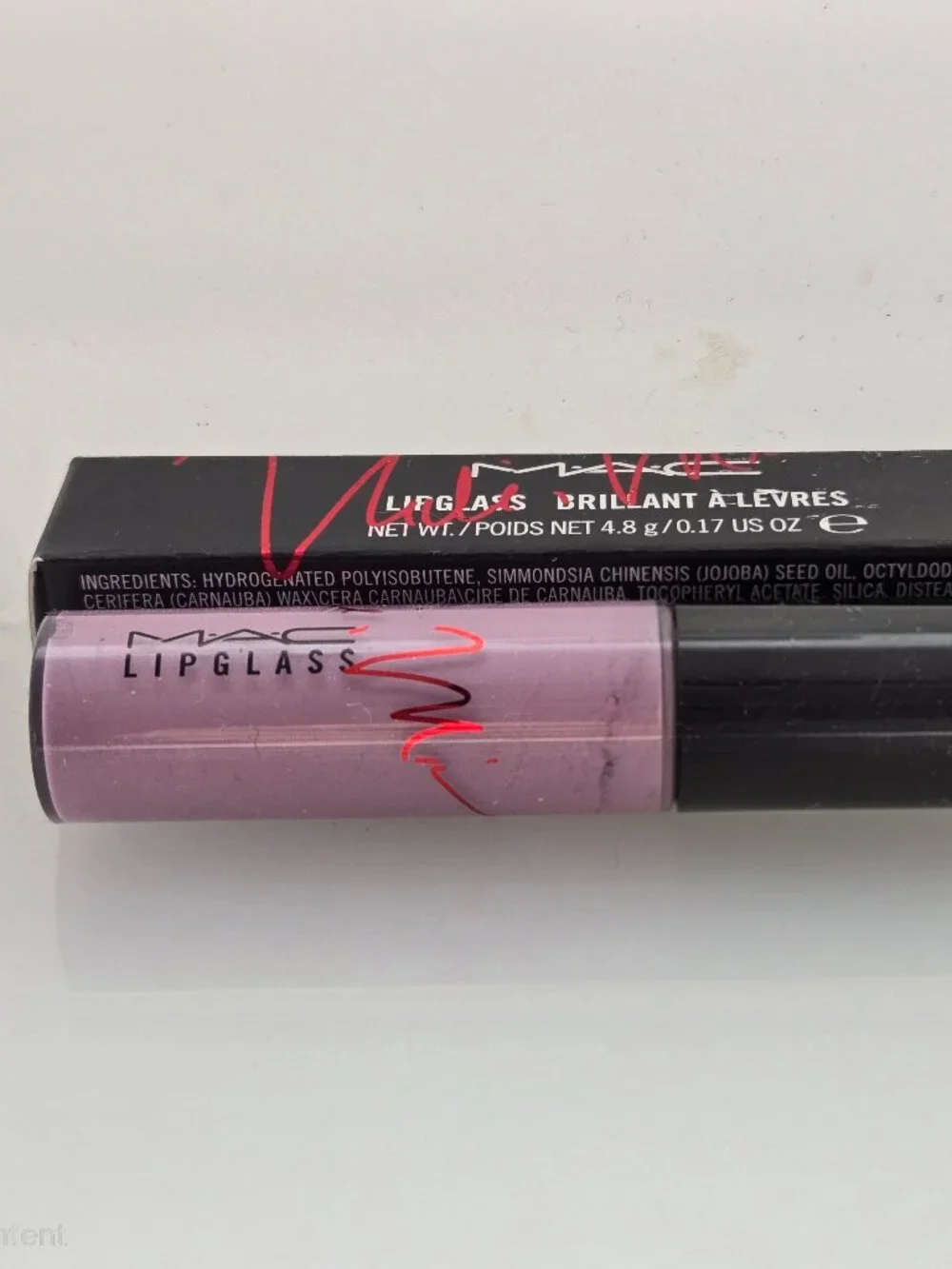MAC Viva Glam Lipglass NICKI 2, New in Box, SHIPS TODAY